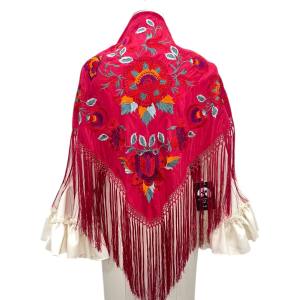 Mantón Seda - Modelo Araceli