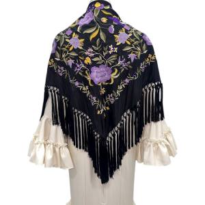 Mantón Seda - Modelo Reyes